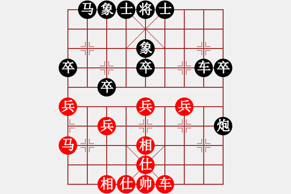 象棋棋譜圖片：測評16 - 步數(shù)：33 