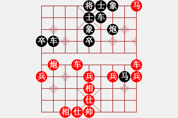 象棋棋譜圖片：讀譜讀傻啦(2段)-負(fù)-誰明浪子心(1段) - 步數(shù)：80 