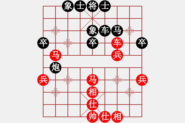 象棋棋譜圖片：王圍(6段)-勝-閃電炮(4段) - 步數(shù)：40 