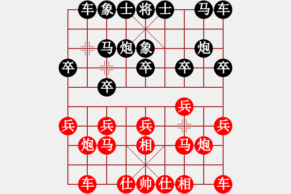 象棋棋譜圖片：蓋世英雄(9星)-勝-輕煙若漫(天罡) - 步數(shù)：10 