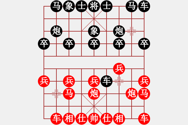 象棋棋譜圖片：雙子座撒卡(9段)-負(fù)-大打出手(9段) 攻與守的區(qū)別 - 步數(shù)：10 