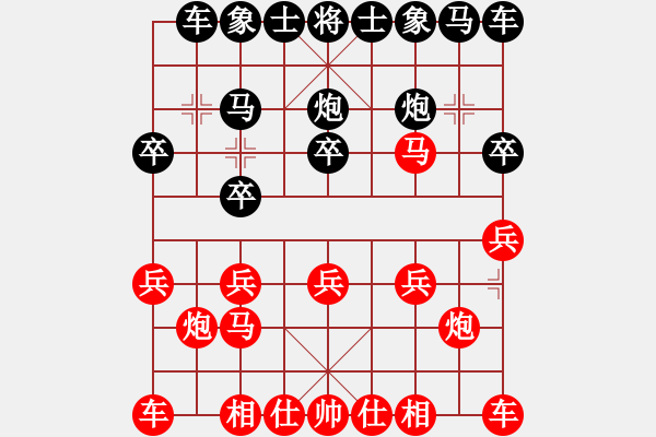 象棋棋譜圖片：xinqingbuh(2段)-勝-鐘山風(fēng)雨七(2段) - 步數(shù)：10 