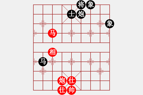 象棋棋譜圖片：手提兩斧頭(地煞)-和-炫鋒堂大頭(9星) - 步數(shù)：170 