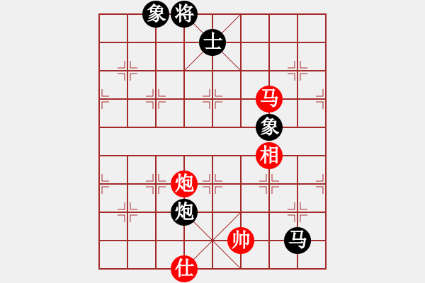 象棋棋譜圖片：手提兩斧頭(地煞)-和-炫鋒堂大頭(9星) - 步數(shù)：200 