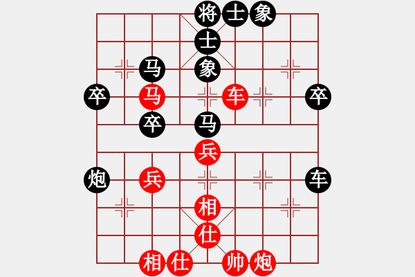 象棋棋譜圖片：手提兩斧頭(地煞)-和-炫鋒堂大頭(9星) - 步數(shù)：60 