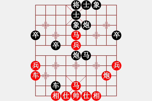 象棋棋譜圖片：不知你是誰(shuí)(3段)-負(fù)-大地之王(4段) - 步數(shù)：50 