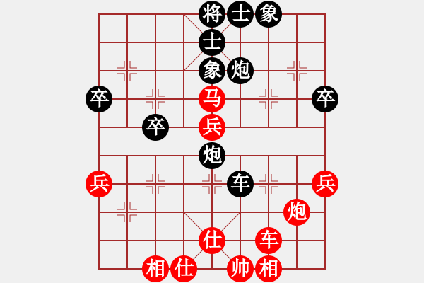 象棋棋譜圖片：不知你是誰(shuí)(3段)-負(fù)-大地之王(4段) - 步數(shù)：60 