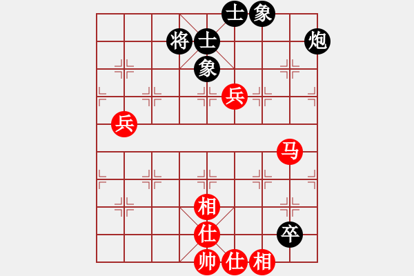 象棋棋譜圖片：獅王爭(zhēng)霸(1段)-和-西湖劍客(9級(jí)) - 步數(shù)：100 