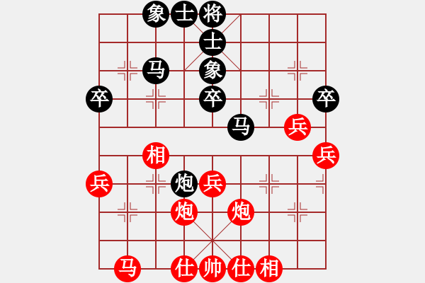 象棋棋譜圖片：趙嘉良(月將)-負(fù)-jieteng(9段) - 步數(shù)：40 