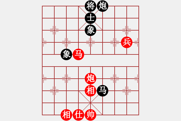 象棋棋谱图片：2017全国象甲第17轮 郝继超 和 才溢 - 步数：110 