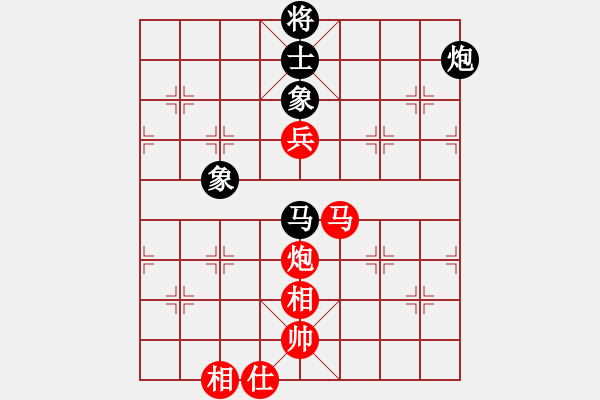 象棋棋谱图片：2017全国象甲第17轮 郝继超 和 才溢 - 步数：120 