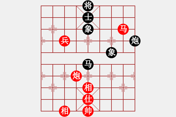 象棋棋谱图片：2017全国象甲第17轮 郝继超 和 才溢 - 步数：140 