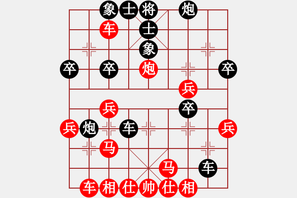 象棋棋譜圖片：河?xùn)|獅吼噢噢噢噢歐負林小川 - 步數(shù)：40 