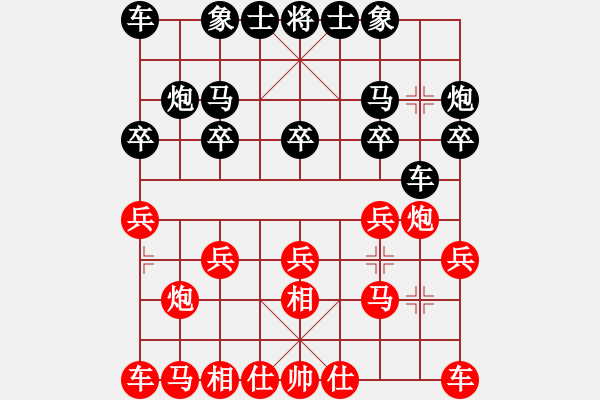 象棋棋譜圖片：bbboy002(初級(jí))-勝-如常(5級(jí)) - 步數(shù)：10 