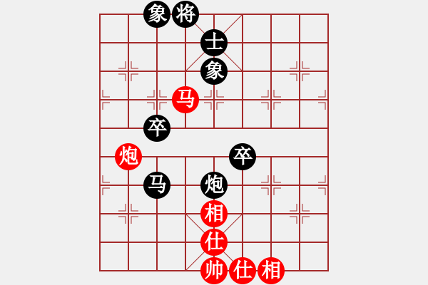 象棋棋譜圖片：肥豬豬(3段)-負(fù)-成都隱士(6段) - 步數(shù)：100 