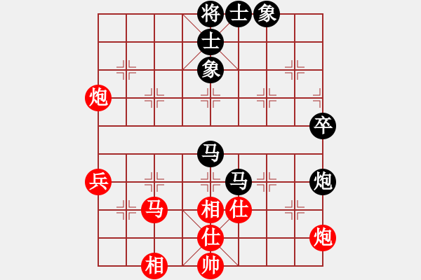 象棋棋譜圖片：山東體彩 陳富杰 勝 北京威凱金環(huán)建設京冀聯隊 金波 - 步數：60 