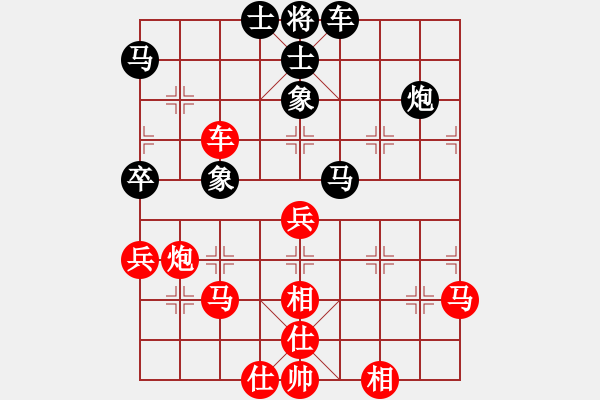 象棋棋譜圖片：分紅比例符合技術(shù)開 勝 梁棟 - 步數(shù)：60 