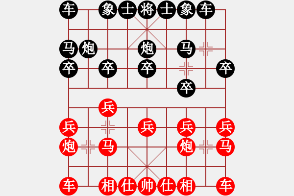 象棋棋譜圖片：欺硬怕軟VS棋仙山莊劉進(jìn)(2011 6 1) - 步數(shù)：10 