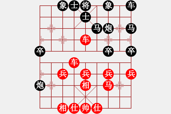 象棋棋譜圖片：bbboy002（業(yè)2-3）先勝 小剛（業(yè)2-3） - 步數(shù)：30 