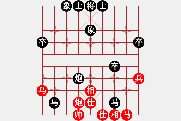 象棋棋譜圖片：將帥不對(duì)臉(2段)-負(fù)-太棋圣(1段) - 步數(shù)：60 