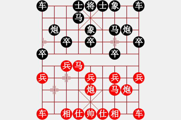 象棋棋譜圖片：bbboy002(3舵)-和-效效(7舵) - 步數(shù)：10 