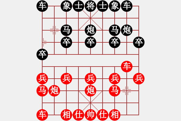 象棋棋譜圖片：惜春[392432454] -VS- 一路飛揚[122824346] - 步數(shù)：10 