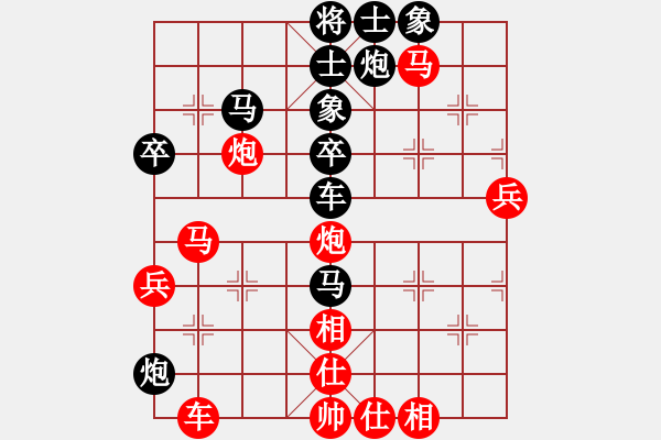 象棋棋譜圖片：128局 A43- 起馬轉(zhuǎn)仕角炮對進(jìn)７卒-BugChess Plus 19-07-08 x64(大 - 步數(shù)：60 