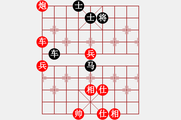 象棋棋譜圖片：炫風(fēng)美女(8段)-勝-蘭州虎(7段) - 步數(shù)：100 