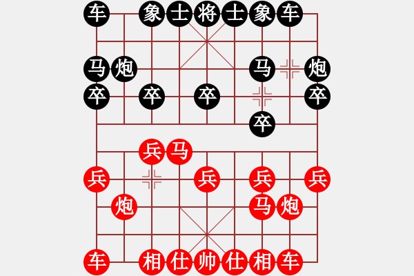 象棋棋譜圖片：2024西秀區(qū)大拜年象棋賽01 陳鴻福先負(fù)張武 - 步數(shù)：10 