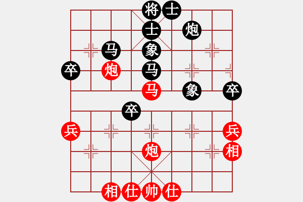 象棋棋譜圖片：thanhtu(7段)-負-霸王(8段) - 步數(shù)：56 