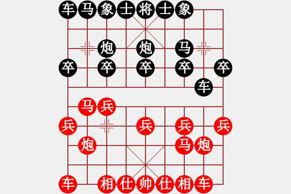 象棋棋譜圖片：四川成都 王晟強 勝 湖南 劉云達 - 步數(shù)：10 