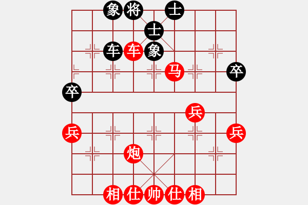 象棋棋譜圖片：浮梁縣 汪益平 勝 機(jī)關(guān)老年 余祖剛 - 步數(shù)：61 