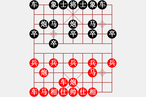 象棋棋譜圖片：啊啊列卒3進1車六進五 - 步數(shù)：10 