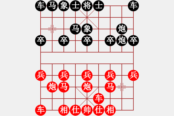 象棋棋譜圖片：橫才俊儒[292832991] -VS- 青春就該揮霍著過丶[2256281264] - 步數(shù)：10 