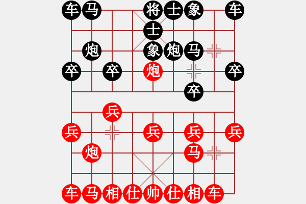 象棋棋譜圖片：芒果杯第六輪思念依舊先負(fù)許磊.pgn - 步數(shù)：10 