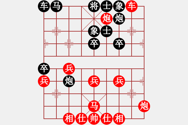 象棋棋譜圖片：2006年弈天迪瀾杯賽第五輪：劍之名(月將)-勝-交友天下(2段) - 步數(shù)：40 