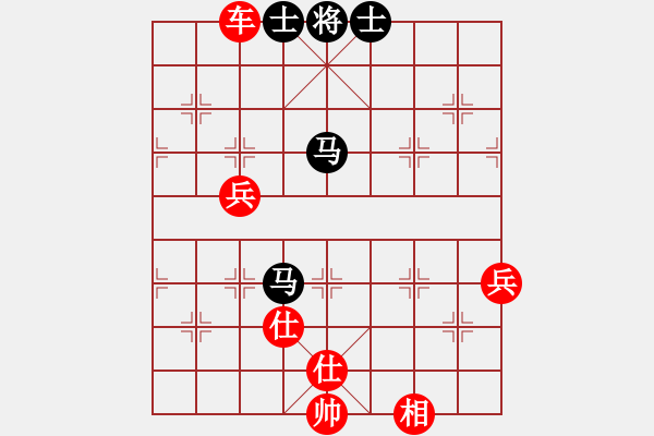 象棋棋譜圖片：雙尾蝎解寶(3段)-勝-習(xí)慣成自然(8段) - 步數(shù)：110 