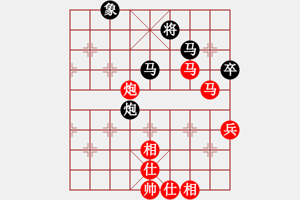 象棋棋譜圖片：蔚強(qiáng)[業(yè)9-3] 先勝 石朝福[業(yè)9-3]  - 步數(shù)：100 