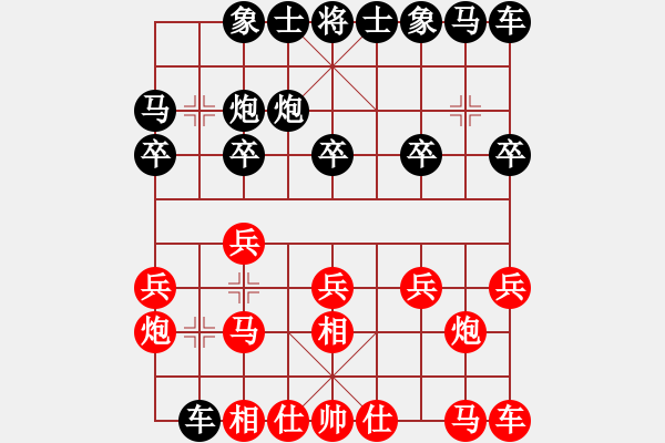 象棋棋譜圖片：碧波歌神(地煞)-勝-國際老特(北斗) - 步數(shù)：10 