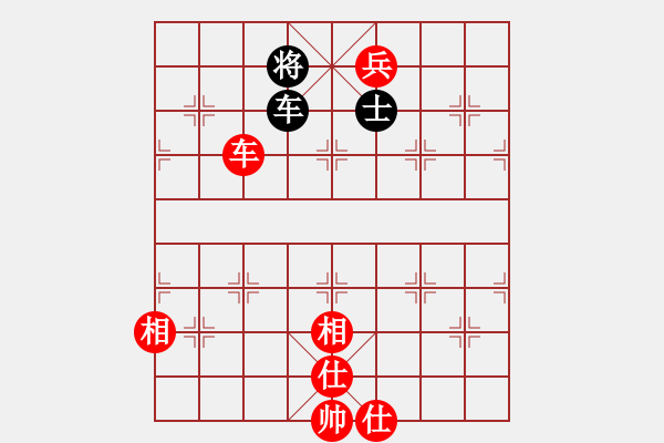 象棋棋譜圖片：車單士VS車低兵有士象，單車領(lǐng)士，正和 - 步數(shù)：13 