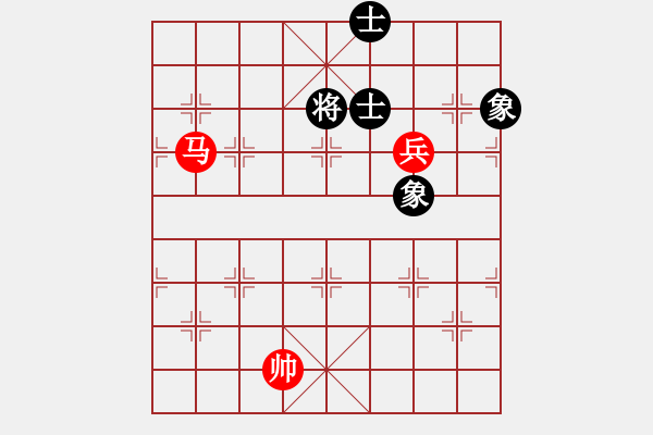 象棋棋譜圖片：例15 馬兵巧勝士象全 - 步數(shù)：0 