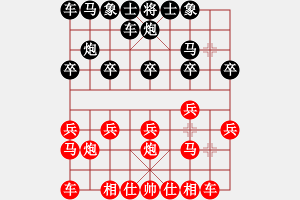 象棋棋譜圖片：天天象棋華山論劍晨起業(yè)9-1先負(fù)太守棋狂 - 步數(shù)：10 