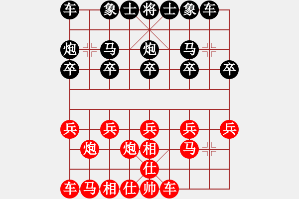 象棋棋譜圖片：xiaoxingyu(6段)-勝-xiangwuang(5段) - 步數(shù)：10 