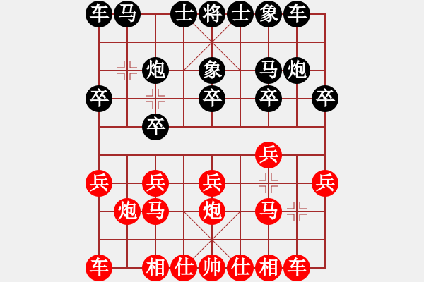 象棋棋譜圖片：南明區(qū)一隊(duì)黃明昌（勝）個(gè)體許光明 - 步數(shù)：10 