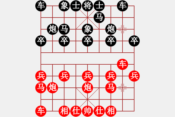 象棋棋譜圖片：一小棋(9級)-負(fù)-saigon(9級) - 步數(shù)：10 