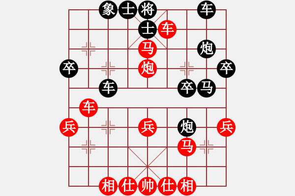 象棋棋譜圖片：測(cè)測(cè)14第1題紅先 賀進(jìn) 棋藝201002 - 步數(shù)：7 