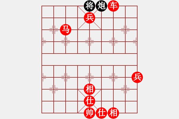 象棋棋譜圖片：倚天一老虎(月將)-勝-laimeilan(無上) - 步數(shù)：121 