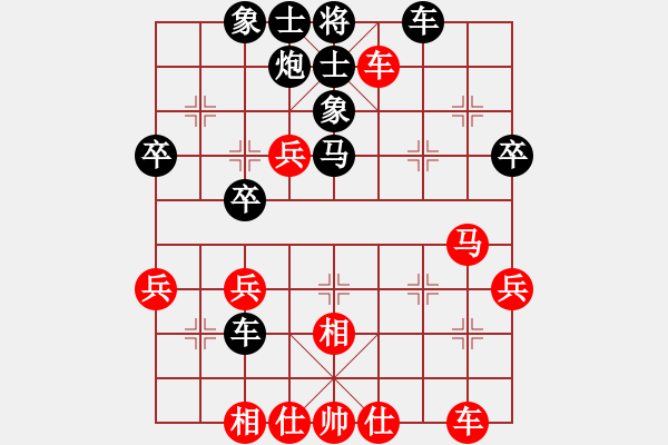 象棋棋譜圖片：名劍驚鴻(2段)-負(fù)-調(diào)酒師(2段) - 步數(shù)：40 