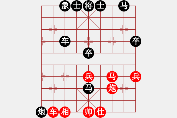 象棋棋譜圖片：棋迷大傻(9星)-負(fù)-李團(tuán)結(jié)(9星) - 步數(shù)：56 