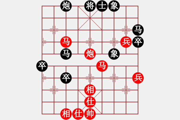 象棋棋譜圖片：梁山飛刀王(8段)-勝-不是不拼命(6段) - 步數(shù)：60 